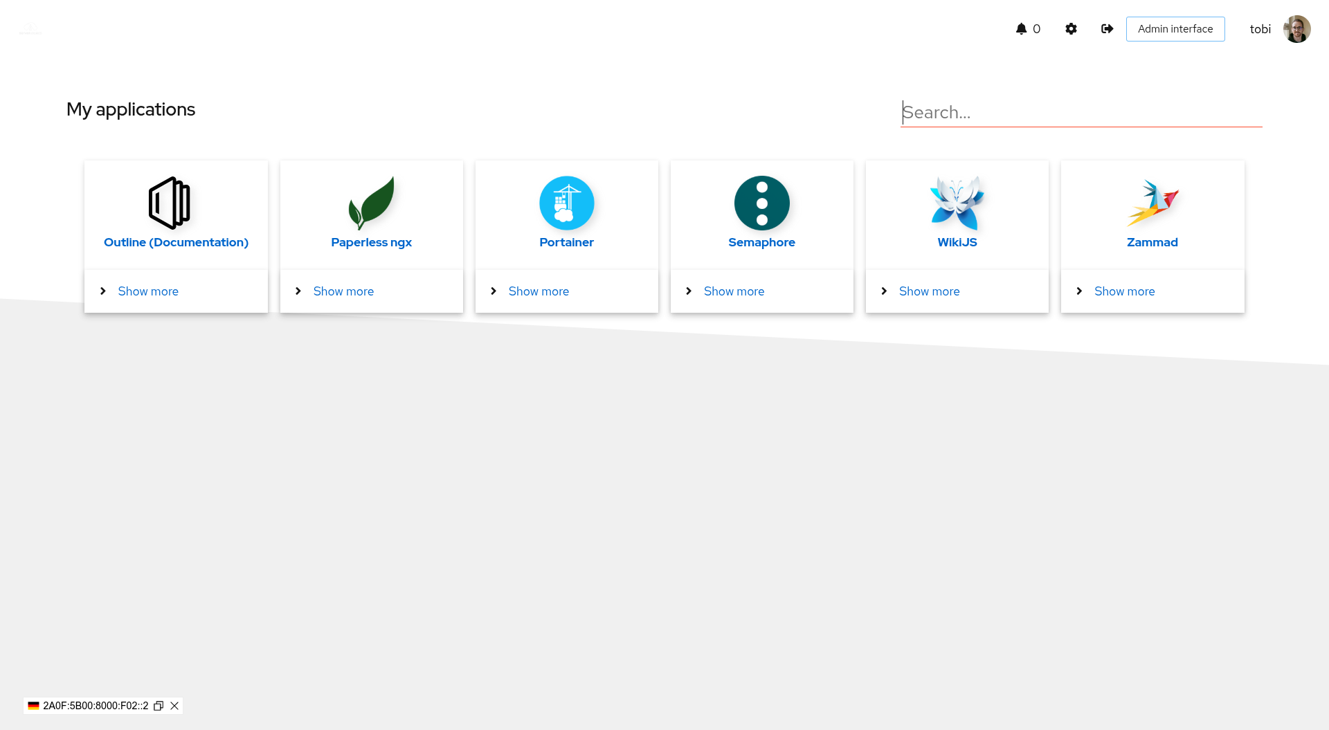 Authentik Screenshot